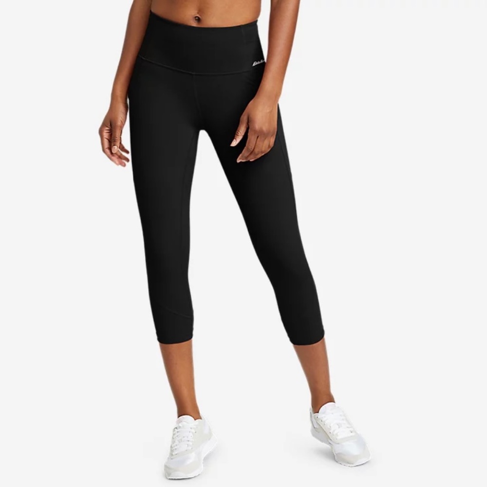 Eddie Bauer Cropped High Rise Legging Size Small